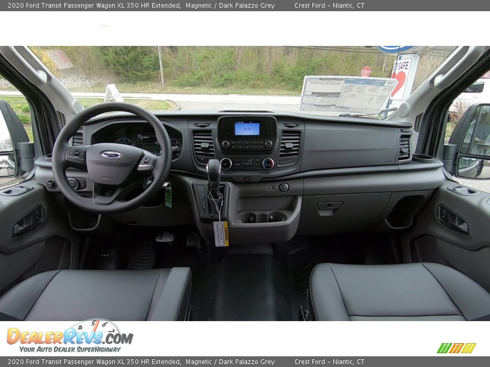 Dashboard of 2020 Ford Transit Passenger Wagon XL 350 HR Extended Photo #22