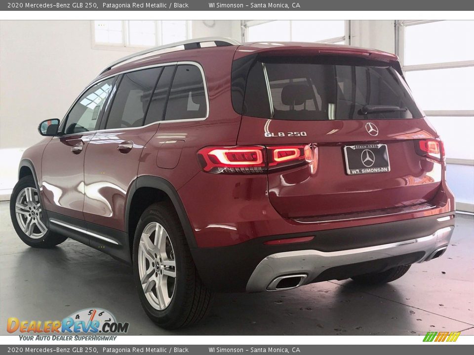 2020 Mercedes-Benz GLB 250 Patagonia Red Metallic / Black Photo #2