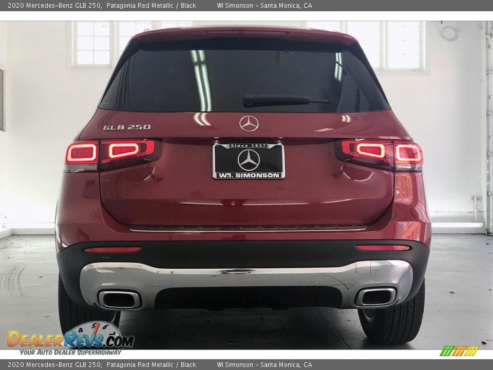 2020 Mercedes-Benz GLB 250 Patagonia Red Metallic / Black Photo #3