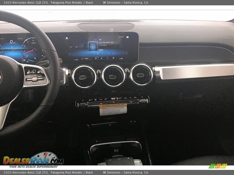 2020 Mercedes-Benz GLB 250 Patagonia Red Metallic / Black Photo #6