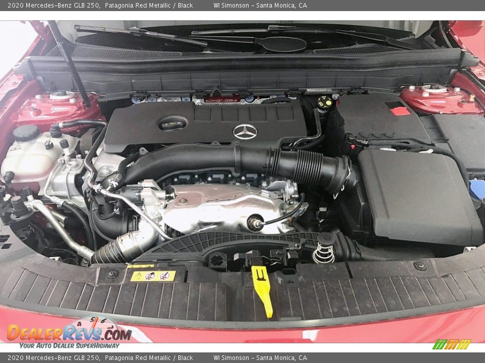 2020 Mercedes-Benz GLB 250 Patagonia Red Metallic / Black Photo #8