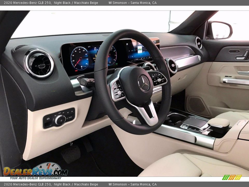 2020 Mercedes-Benz GLB 250 Night Black / Macchiato Beige Photo #4