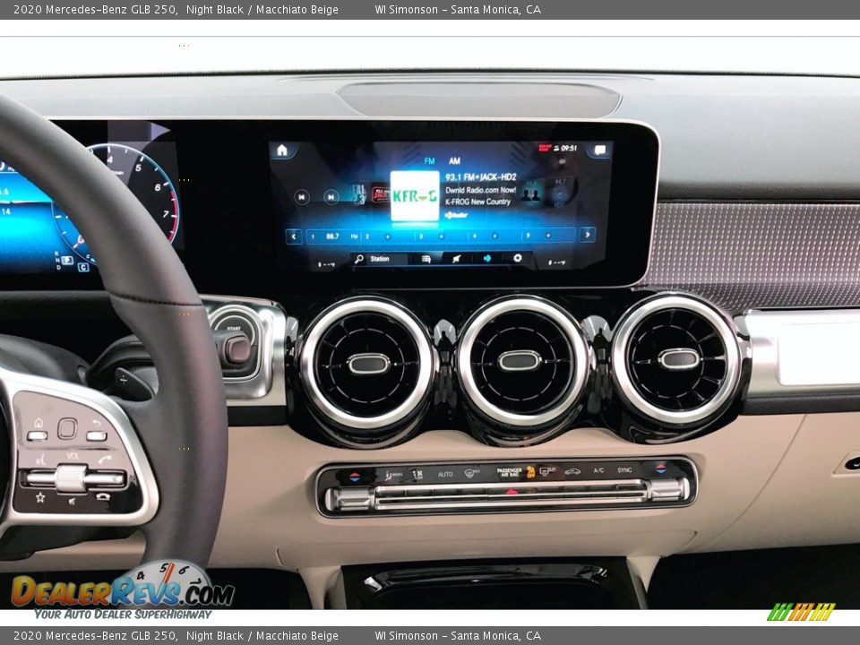 2020 Mercedes-Benz GLB 250 Night Black / Macchiato Beige Photo #6