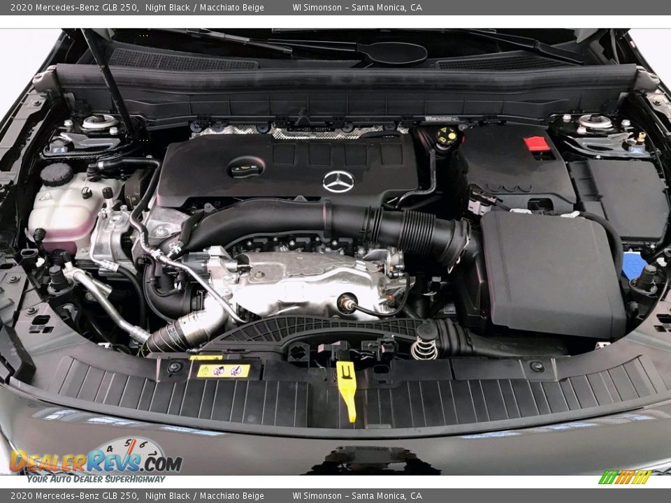 2020 Mercedes-Benz GLB 250 Night Black / Macchiato Beige Photo #8