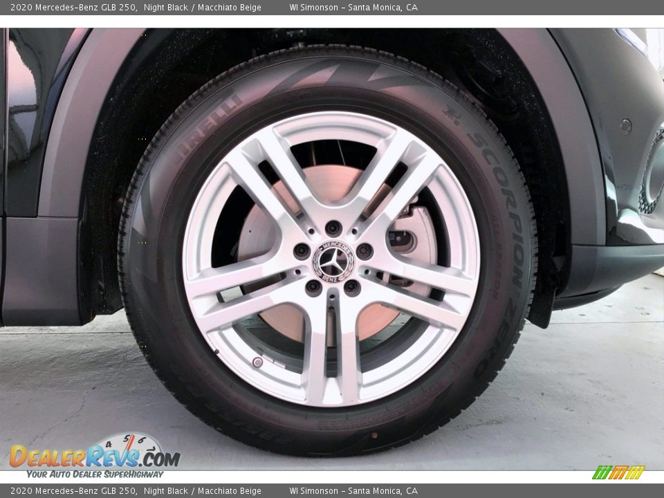 2020 Mercedes-Benz GLB 250 Night Black / Macchiato Beige Photo #9
