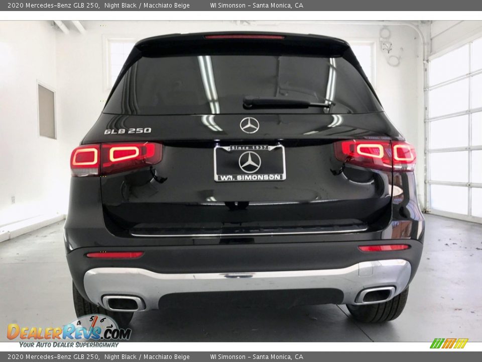 2020 Mercedes-Benz GLB 250 Night Black / Macchiato Beige Photo #3