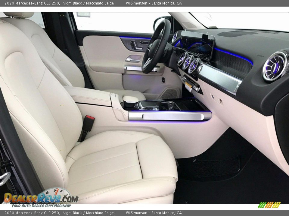 2020 Mercedes-Benz GLB 250 Night Black / Macchiato Beige Photo #5