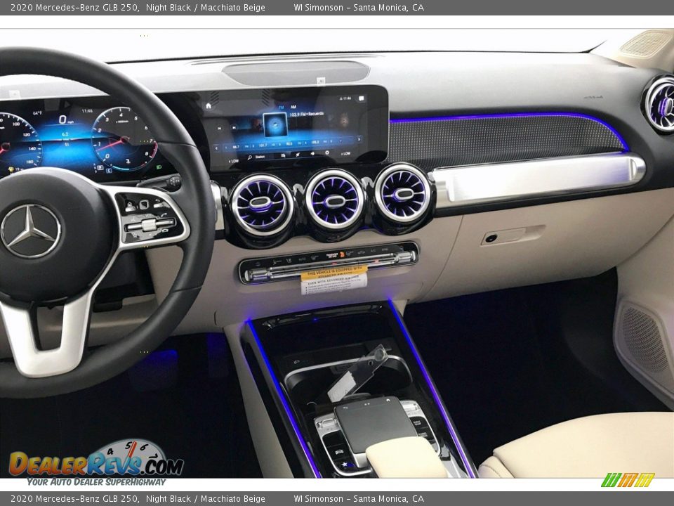 2020 Mercedes-Benz GLB 250 Night Black / Macchiato Beige Photo #6