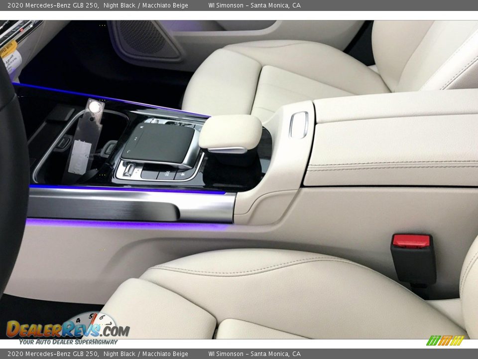 2020 Mercedes-Benz GLB 250 Night Black / Macchiato Beige Photo #7