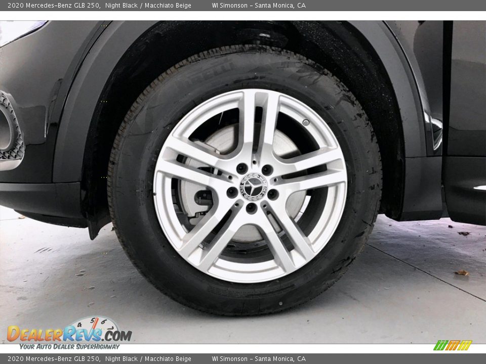 2020 Mercedes-Benz GLB 250 Night Black / Macchiato Beige Photo #9