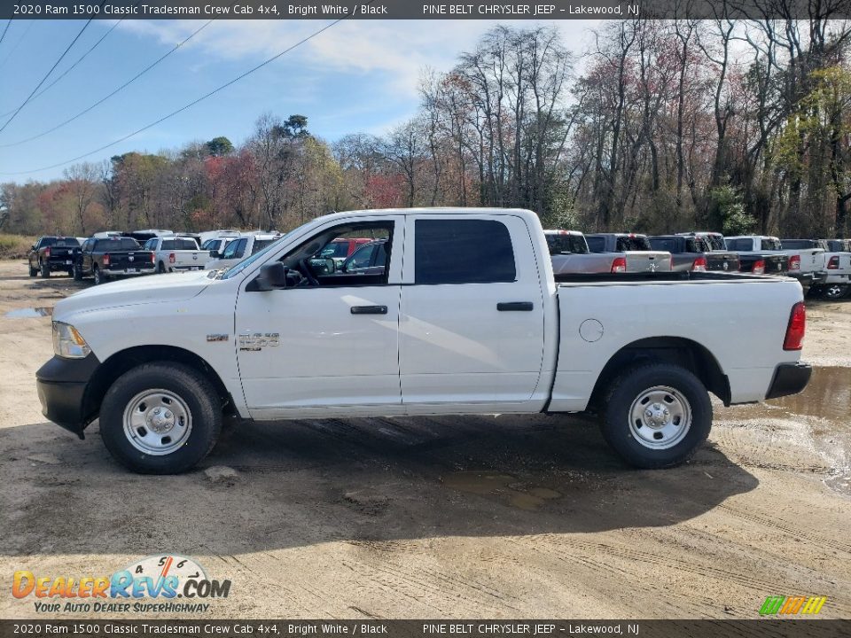 2020 Ram 1500 Classic Tradesman Crew Cab 4x4 Bright White / Black Photo #4