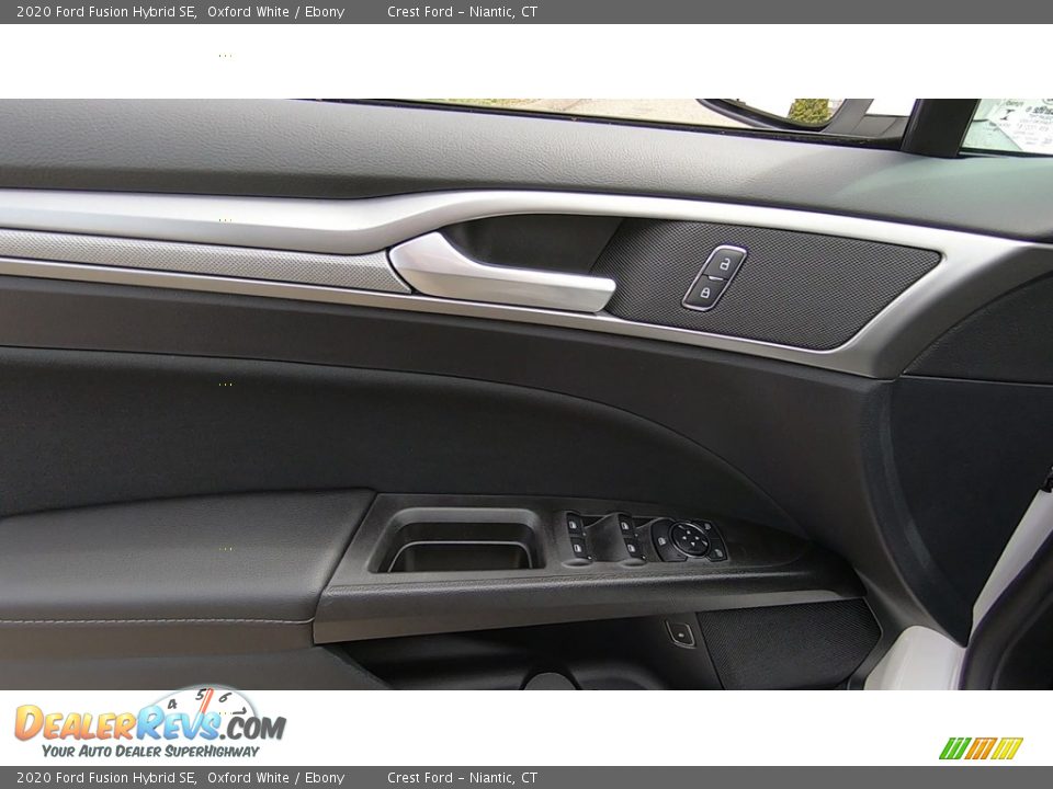 2020 Ford Fusion Hybrid SE Oxford White / Ebony Photo #13