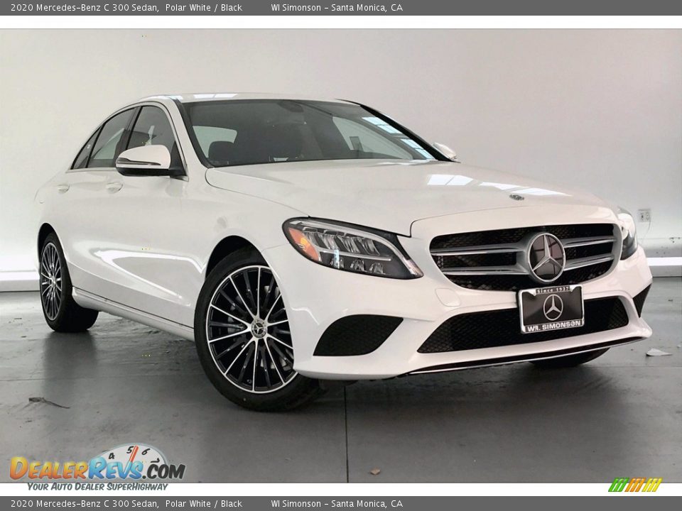 2020 Mercedes-Benz C 300 Sedan Polar White / Black Photo #10