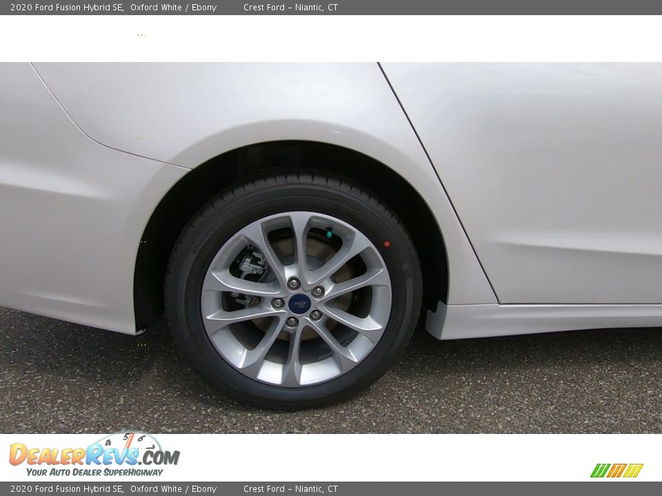2020 Ford Fusion Hybrid SE Oxford White / Ebony Photo #22
