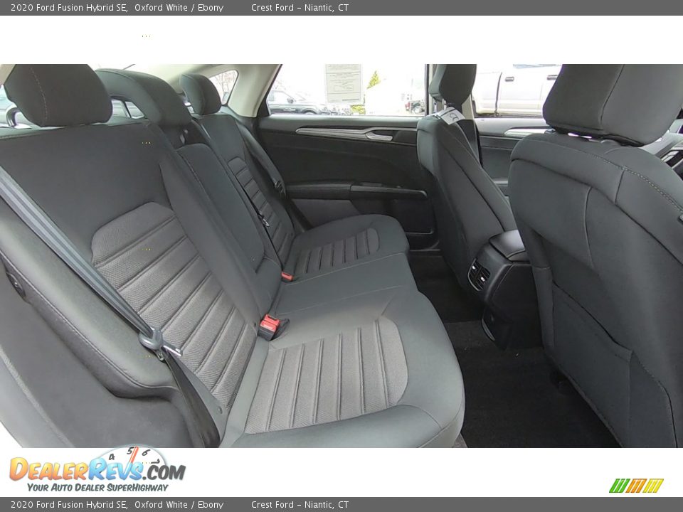 2020 Ford Fusion Hybrid SE Oxford White / Ebony Photo #23