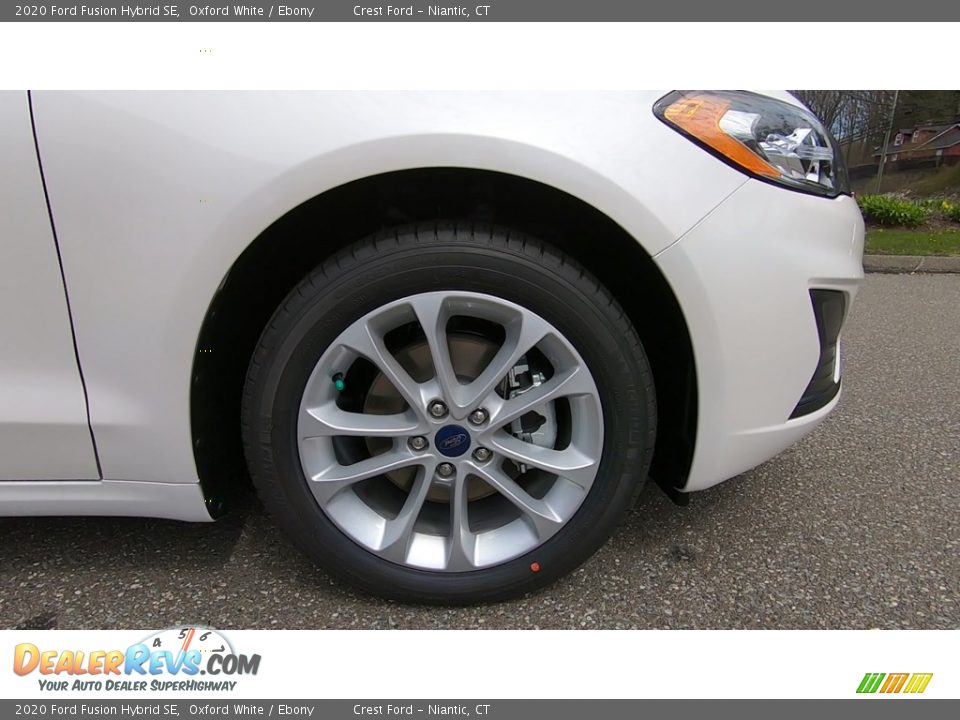 2020 Ford Fusion Hybrid SE Oxford White / Ebony Photo #26