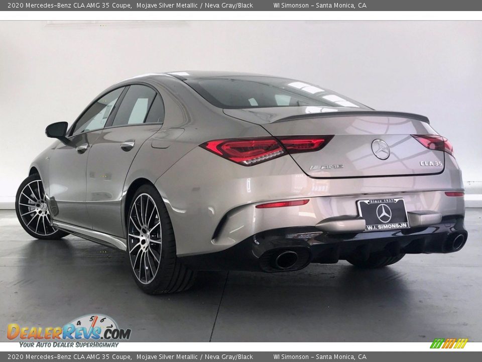 2020 Mercedes-Benz CLA AMG 35 Coupe Mojave Silver Metallic / Neva Gray/Black Photo #2