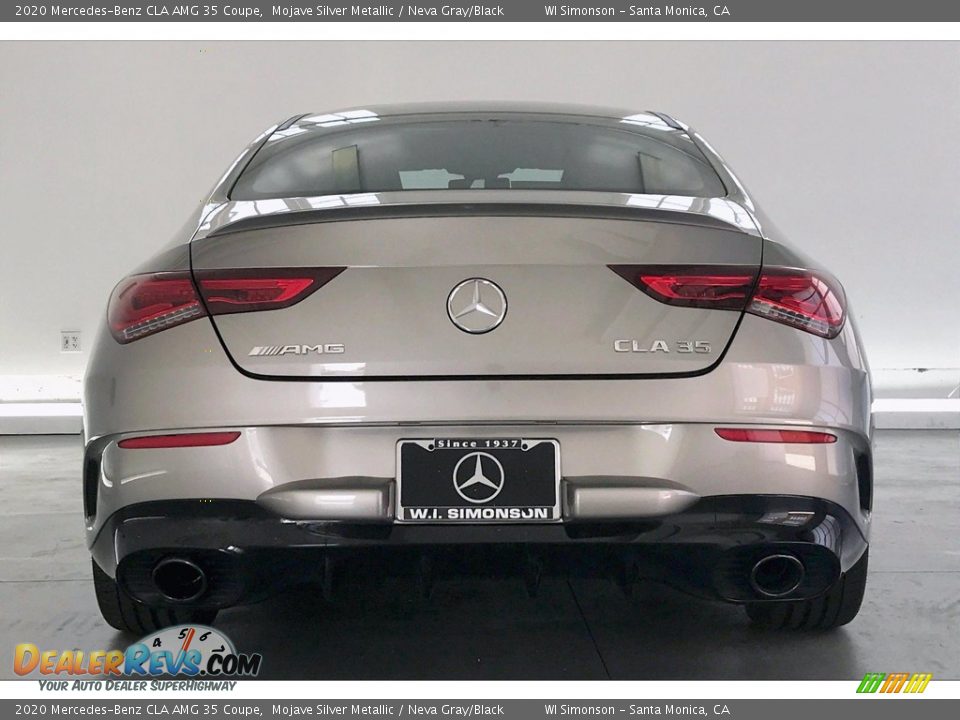 2020 Mercedes-Benz CLA AMG 35 Coupe Mojave Silver Metallic / Neva Gray/Black Photo #3