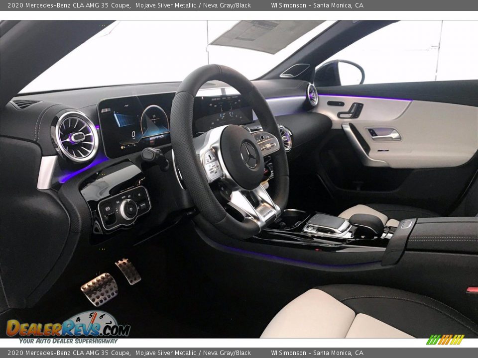 2020 Mercedes-Benz CLA AMG 35 Coupe Mojave Silver Metallic / Neva Gray/Black Photo #4