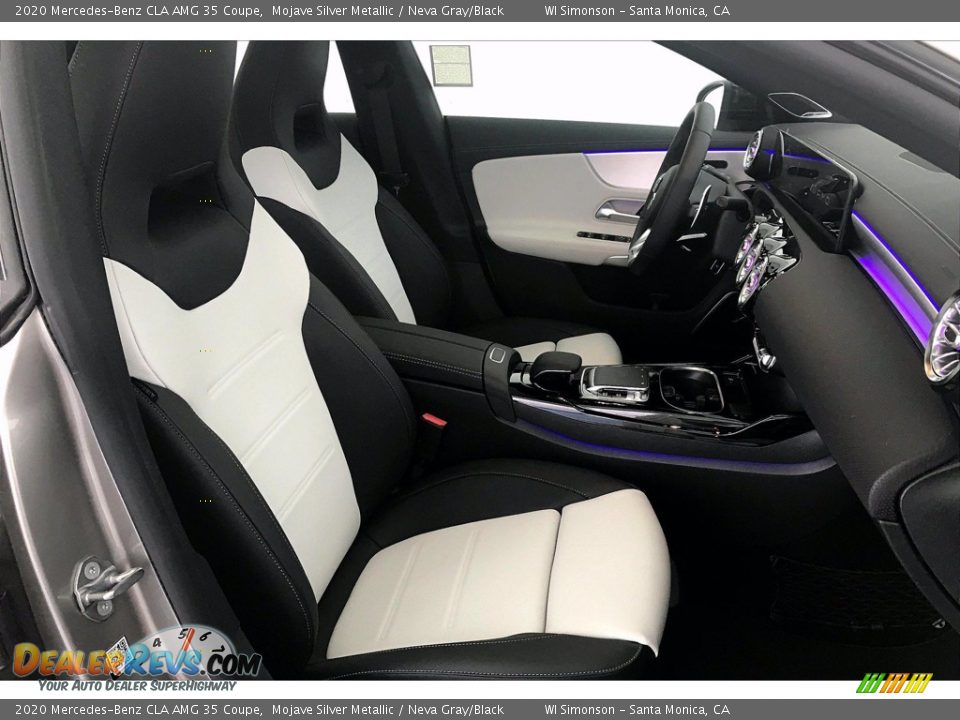 2020 Mercedes-Benz CLA AMG 35 Coupe Mojave Silver Metallic / Neva Gray/Black Photo #5