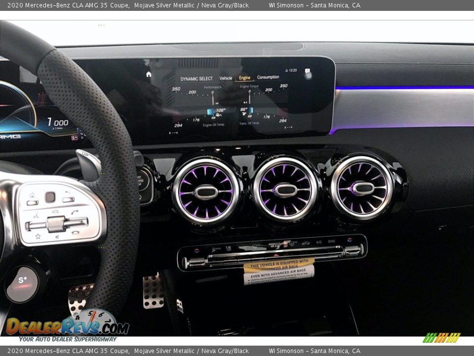 2020 Mercedes-Benz CLA AMG 35 Coupe Mojave Silver Metallic / Neva Gray/Black Photo #6