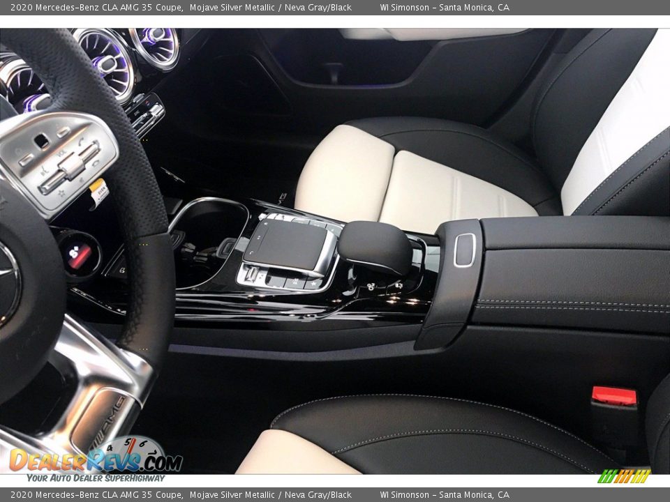 2020 Mercedes-Benz CLA AMG 35 Coupe Mojave Silver Metallic / Neva Gray/Black Photo #7