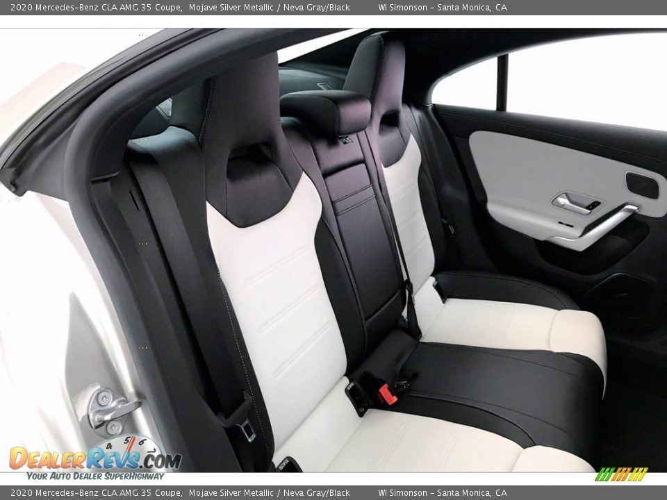2020 Mercedes-Benz CLA AMG 35 Coupe Mojave Silver Metallic / Neva Gray/Black Photo #13