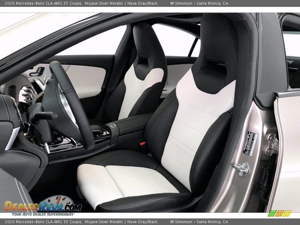 2020 Mercedes-Benz CLA AMG 35 Coupe Mojave Silver Metallic / Neva Gray/Black Photo #14