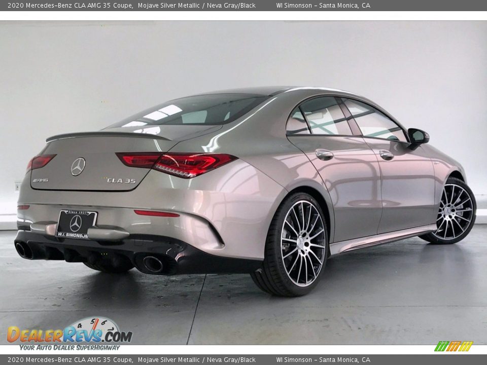2020 Mercedes-Benz CLA AMG 35 Coupe Mojave Silver Metallic / Neva Gray/Black Photo #16
