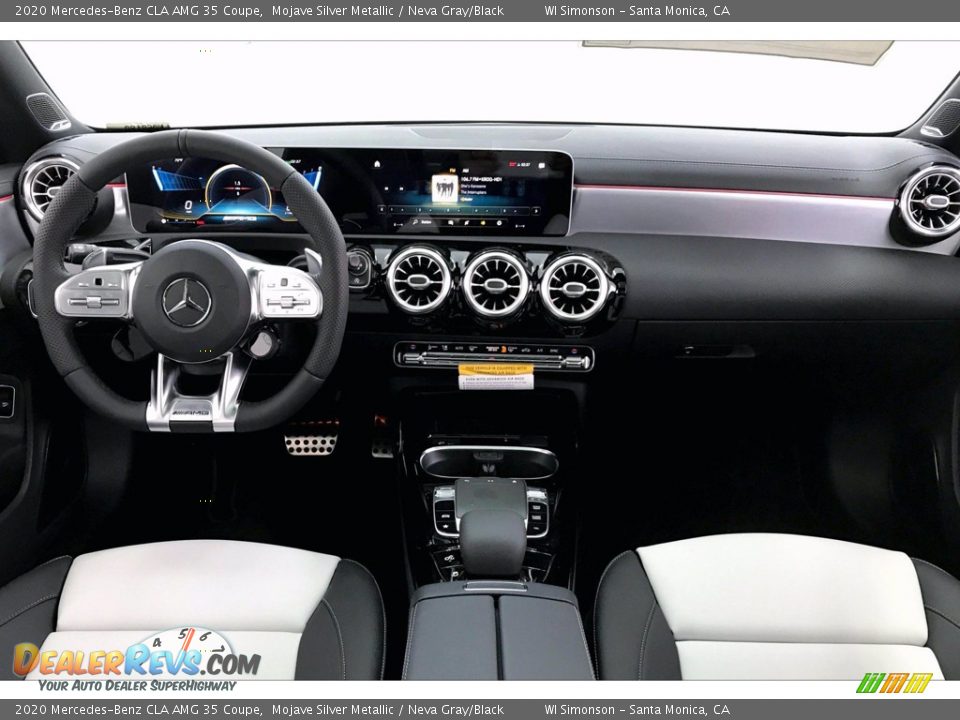 2020 Mercedes-Benz CLA AMG 35 Coupe Mojave Silver Metallic / Neva Gray/Black Photo #17