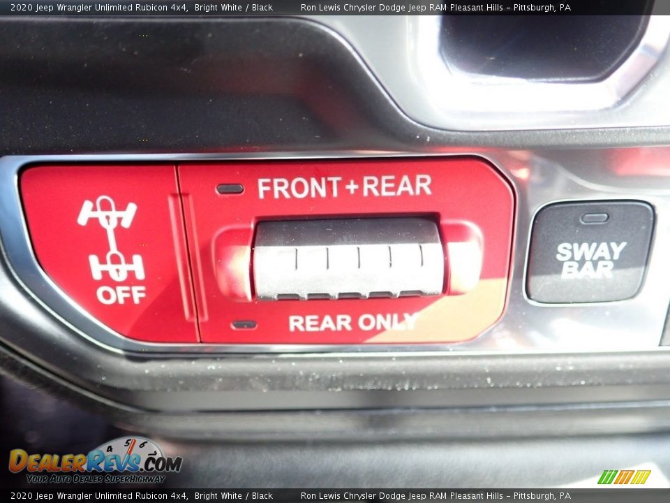 2020 Jeep Wrangler Unlimited Rubicon 4x4 Bright White / Black Photo #18