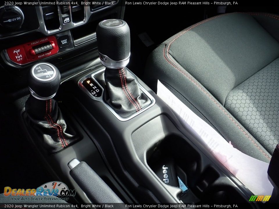 2020 Jeep Wrangler Unlimited Rubicon 4x4 Bright White / Black Photo #20