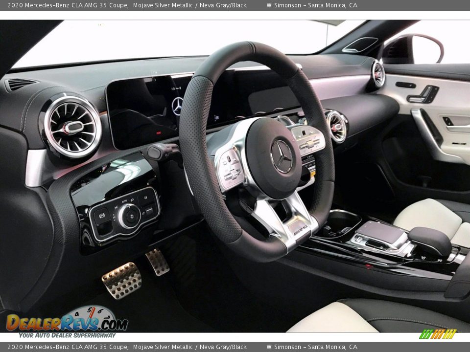 2020 Mercedes-Benz CLA AMG 35 Coupe Mojave Silver Metallic / Neva Gray/Black Photo #22