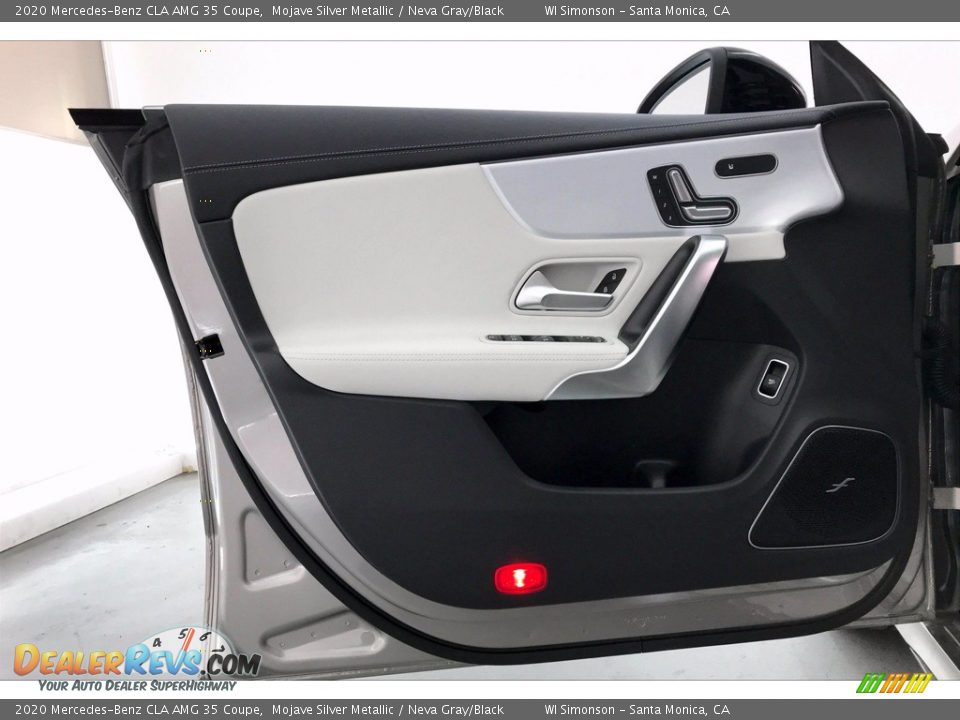 2020 Mercedes-Benz CLA AMG 35 Coupe Mojave Silver Metallic / Neva Gray/Black Photo #25