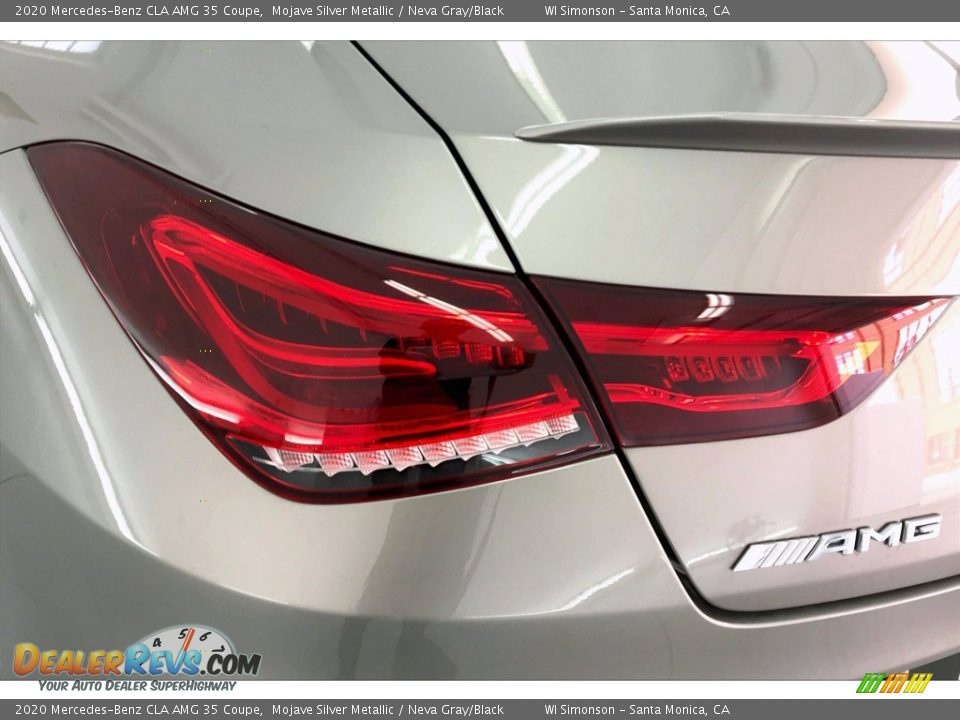 2020 Mercedes-Benz CLA AMG 35 Coupe Mojave Silver Metallic / Neva Gray/Black Photo #26