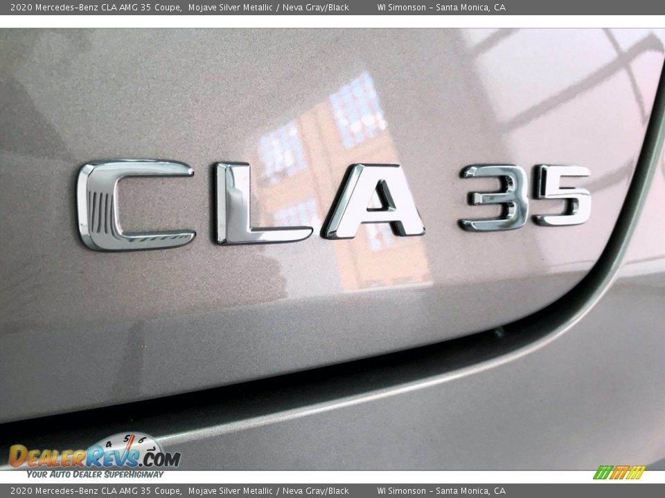 2020 Mercedes-Benz CLA AMG 35 Coupe Mojave Silver Metallic / Neva Gray/Black Photo #27