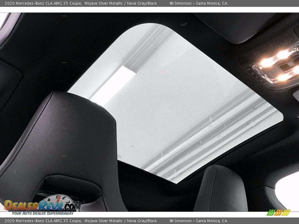 2020 Mercedes-Benz CLA AMG 35 Coupe Mojave Silver Metallic / Neva Gray/Black Photo #29