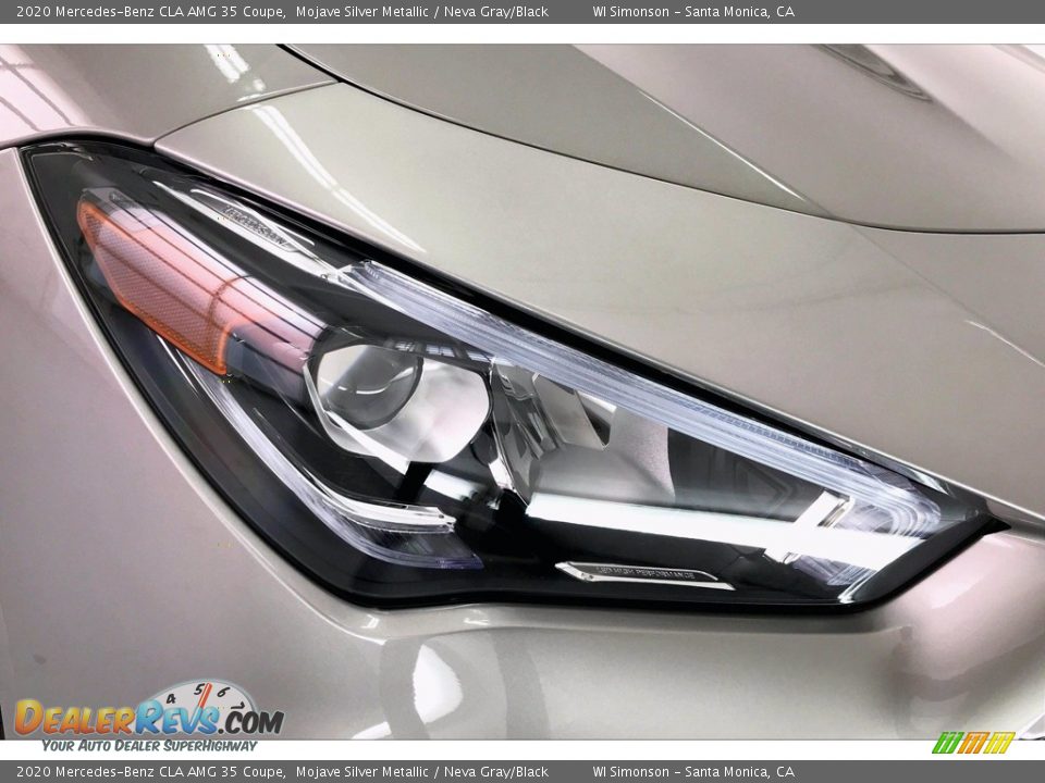 2020 Mercedes-Benz CLA AMG 35 Coupe Mojave Silver Metallic / Neva Gray/Black Photo #32