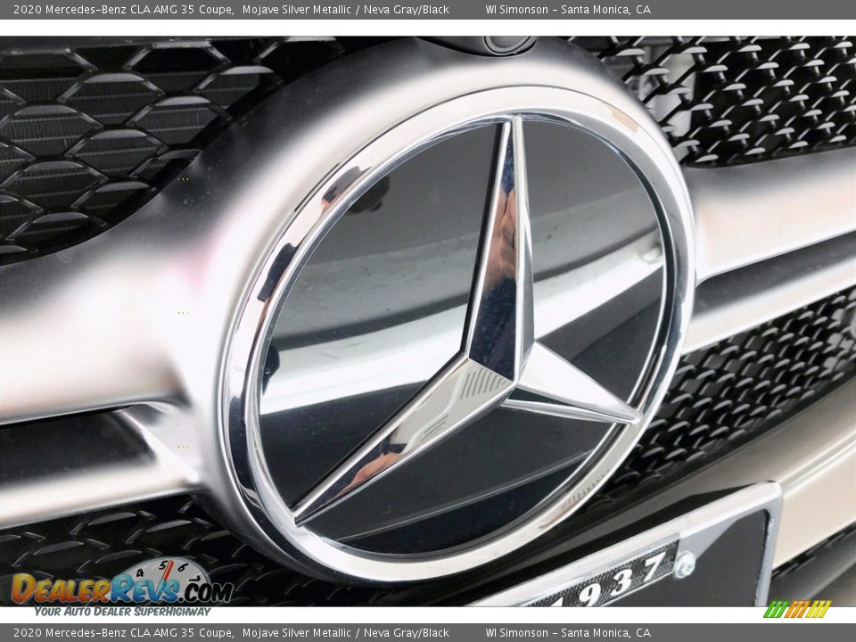2020 Mercedes-Benz CLA AMG 35 Coupe Mojave Silver Metallic / Neva Gray/Black Photo #33