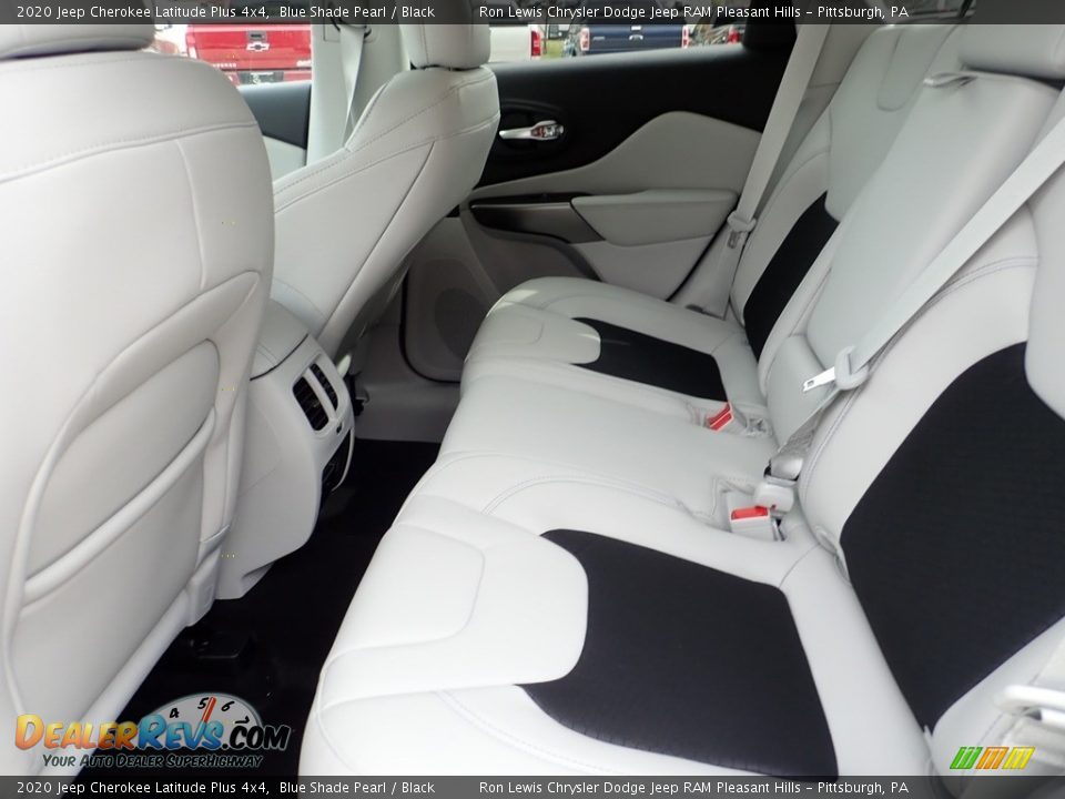 Rear Seat of 2020 Jeep Cherokee Latitude Plus 4x4 Photo #14