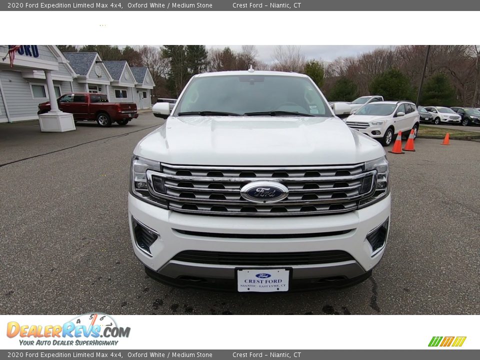 2020 Ford Expedition Limited Max 4x4 Oxford White / Medium Stone Photo #2