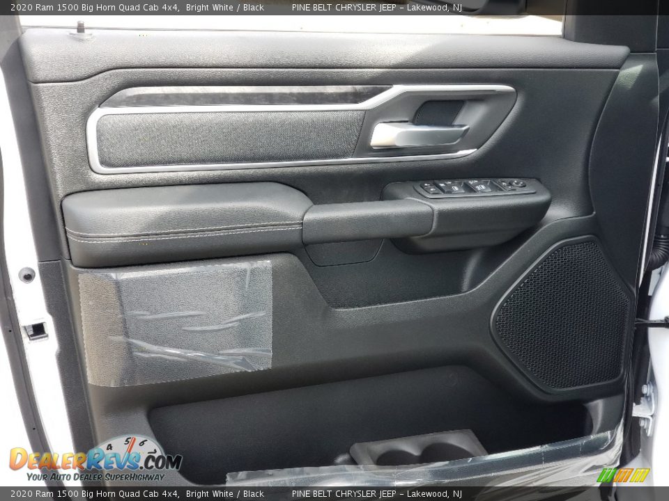 2020 Ram 1500 Big Horn Quad Cab 4x4 Bright White / Black Photo #11