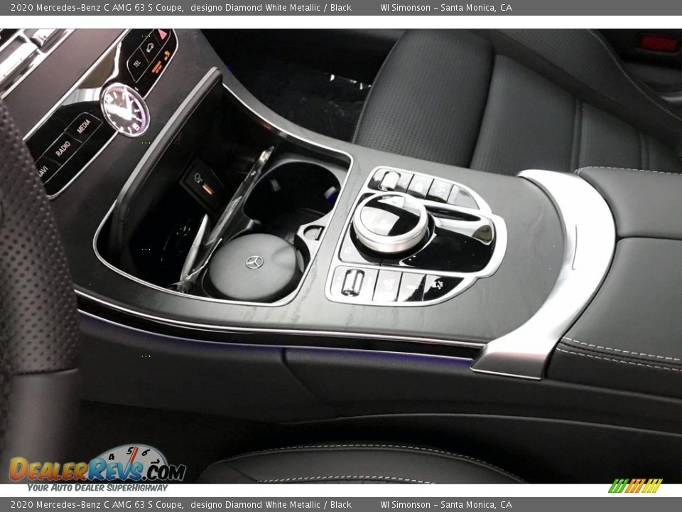 2020 Mercedes-Benz C AMG 63 S Coupe designo Diamond White Metallic / Black Photo #7