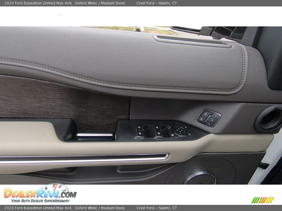 2020 Ford Expedition Limited Max 4x4 Oxford White / Medium Stone Photo #12