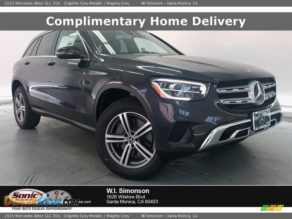 2020 Mercedes-Benz GLC 300 Graphite Grey Metallic / Magma Grey Photo #1