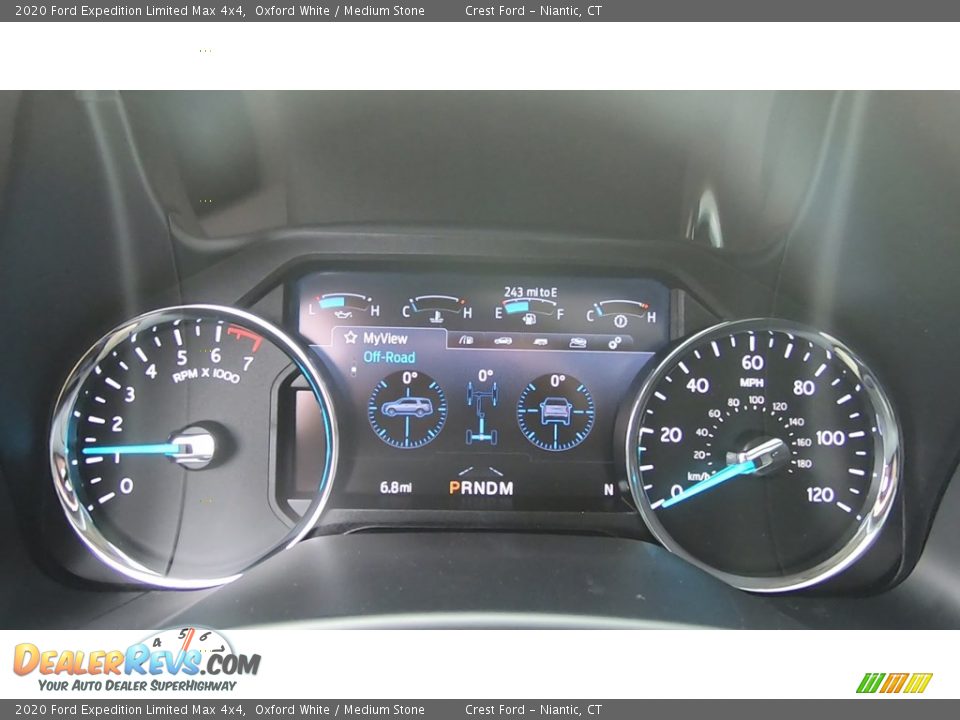 2020 Ford Expedition Limited Max 4x4 Oxford White / Medium Stone Photo #13