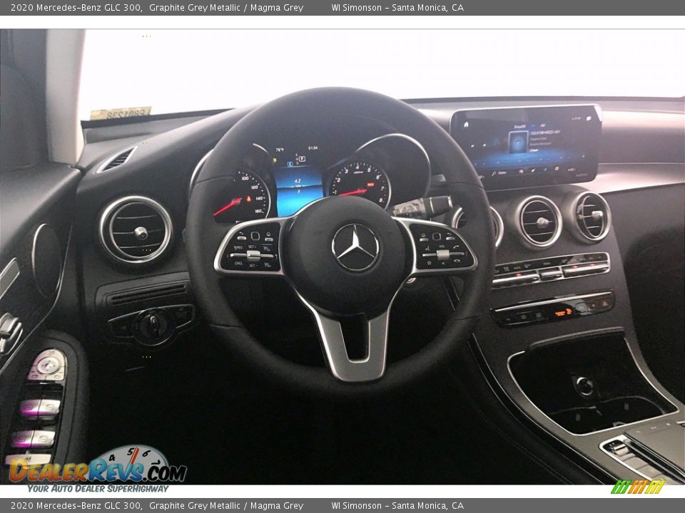 2020 Mercedes-Benz GLC 300 Graphite Grey Metallic / Magma Grey Photo #4