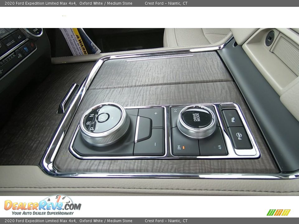 2020 Ford Expedition Limited Max 4x4 Oxford White / Medium Stone Photo #16