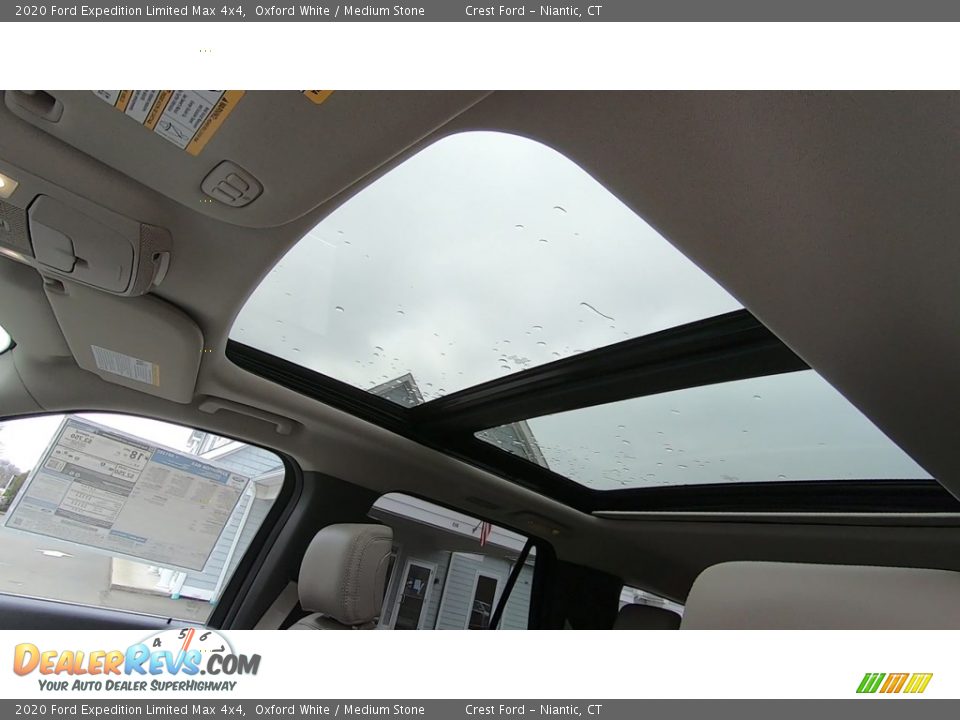 2020 Ford Expedition Limited Max 4x4 Oxford White / Medium Stone Photo #17