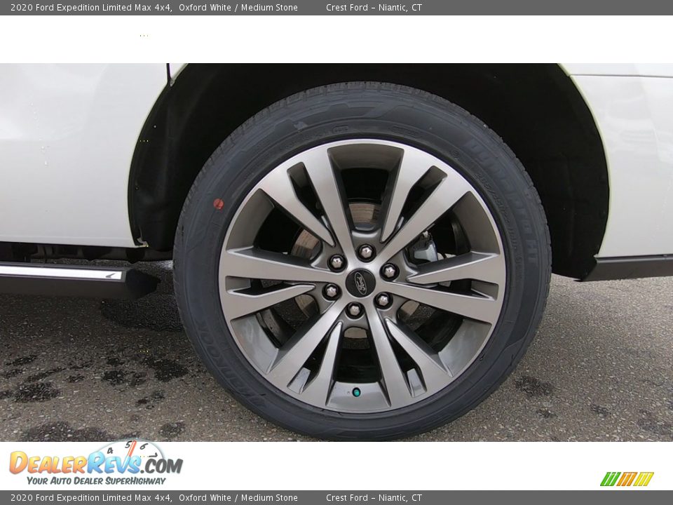 2020 Ford Expedition Limited Max 4x4 Oxford White / Medium Stone Photo #20